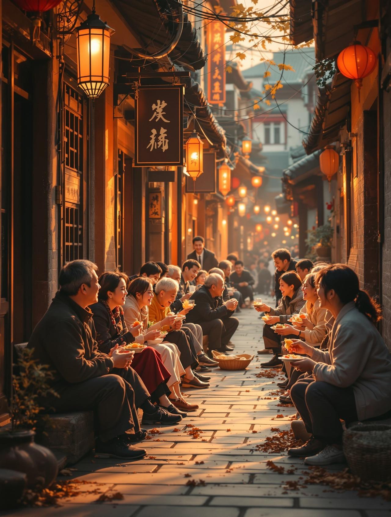日漫番剧作品《老街新事》海报 - 年代生活题材短剧